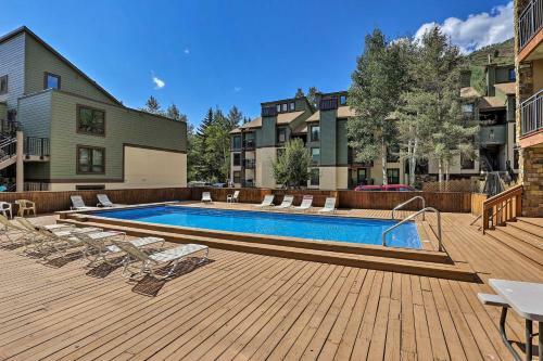 Apartamento Vail Ski Condo With Comm Pool And Mtn Shuttle!