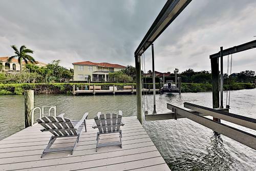 Immaculate Canal Home With Pool, Dock & Game Lounge Home