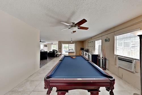 Immaculate Canal Home With Pool, Dock & Game Lounge Home