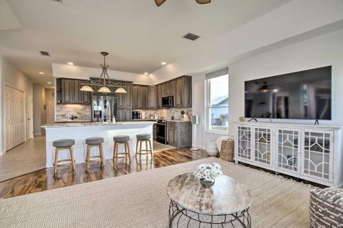 Elegant Waterfront Oasis With Pool And Boat Dock!