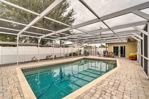 Home With Dock, Pool, Kayaks Walk To Palma Sola Bay