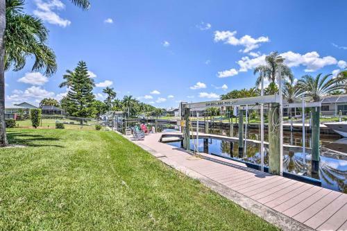 Cape Coral Waterfront Home With Pool And Dock!