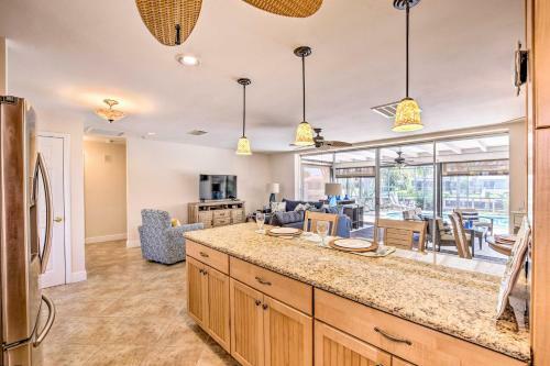 Cape Coral Waterfront Home With Pool And Dock!