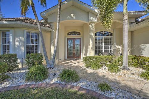 Waterfront Cape Coral Home With Private Dock And Lanai