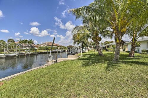 Bright Canalfront House With Boat Dock And Patio!
