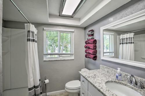 Bright Canalfront House With Boat Dock And Patio!