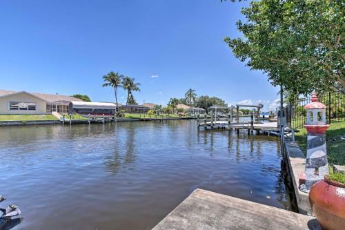 Cape Coral Home With Gulf And Dock Access