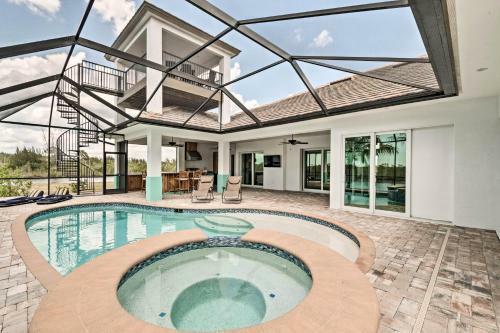 Luxury Waterfront Cape Coral Home With Pool!