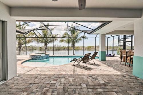Luxury Waterfront Cape Coral Home With Pool!