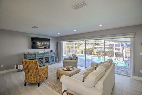 Canalfront Cape Coral Home With Dock And Bbq!