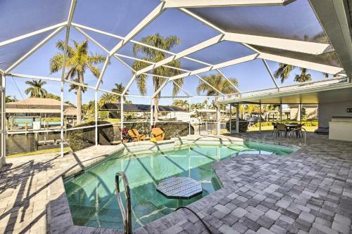 Canalfront Cape Coral Home With Dock And Bbq!