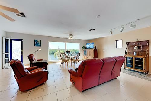Apartamento Dolphin & Sunset - 2 Waterfront Units - Pool, Dock Duplex
