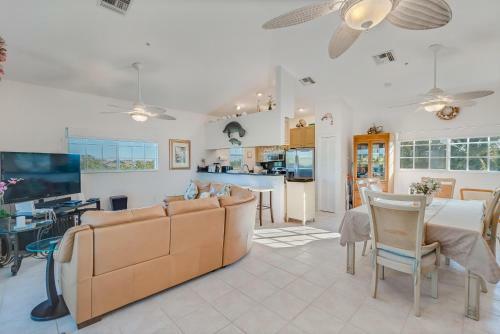Manatee Haven - Upscale Beach View Home With Screened-in Pool, Spa And Elevator!