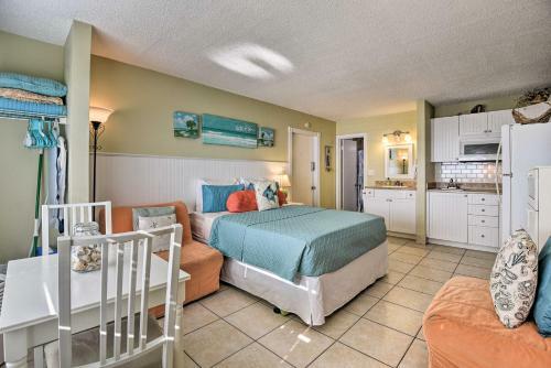 Apartamento Waterfront Daytona Beach Studio With Pool Access
