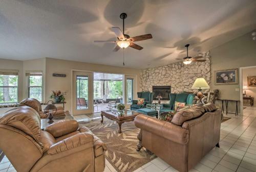 Waterfront Dunnellon Home With Private Dock And Lanai!