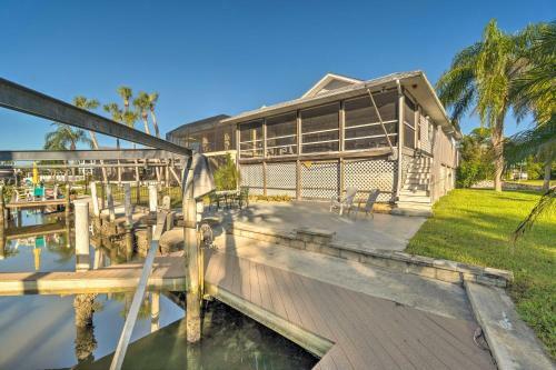 Canalfront Home With Private Dock - 5 Mi To Beaches!