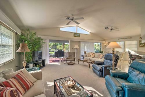 Canalfront Home With Private Dock - 5 Mi To Beaches!
