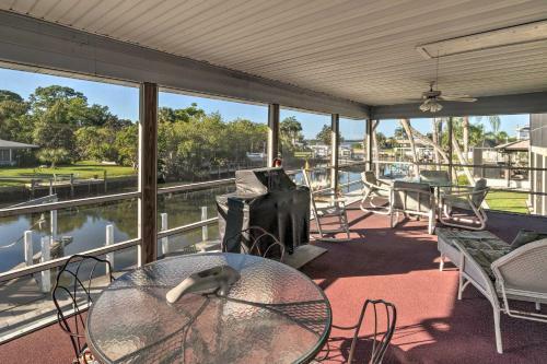 Canalfront Home With Private Dock - 5 Mi To Beaches!