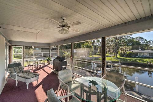 Canalfront Home With Private Dock - 5 Mi To Beaches!
