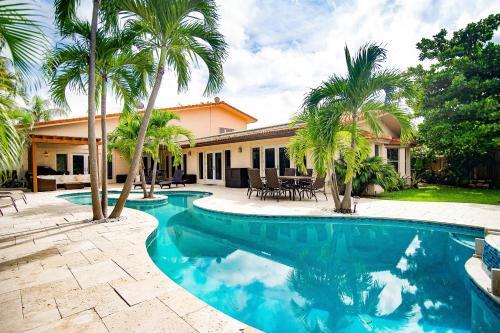 New Listing! Luxe Waterfront With Pool & Boat Dock Home