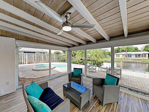 New Listing! Canal-front With Private Pool & Hot Tub Home