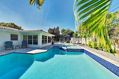 Renovated Coral Ridge Home With Pool, Grill & Spa Home