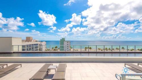 Beachfront Condo Resort Balcony Holly