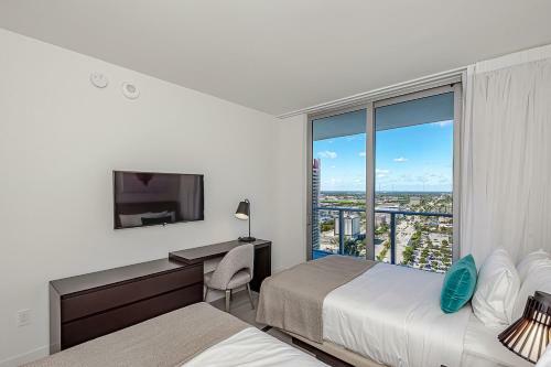 Apartamento 5*amenities Luxury 3 Br-stunning View & High Floor
