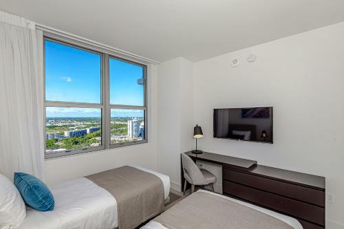 Apartamento 5*amenities Luxury 3 Br-stunning View & High Floor