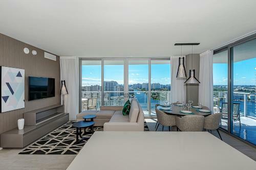 Apartamento 5*amenities Luxury 3 Br-stunning View & High Floor