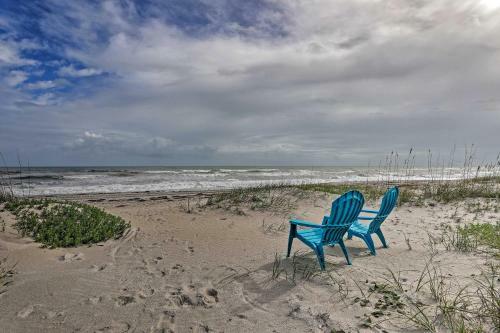 Oceanfront Indialantic Home With Outdoor Space!