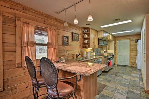 Sebring Ranchero Log Cabin On 40-acre Farm!
