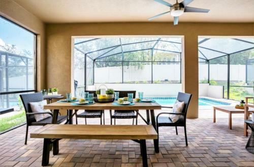 Modern Large Pool Home Next Disney-world Orlando