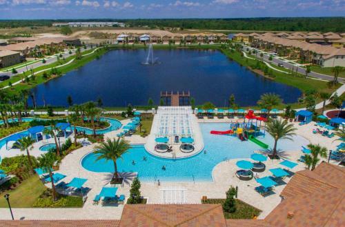 Modern Large Pool Home Next Disney-world Orlando