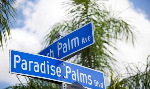 Villa Paradise Palms- 4 Bed Townhomew/splash Pool-3026pp
