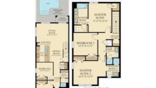 Storey Lake-5 Bedroom Townhome W/splashpool-1630st
