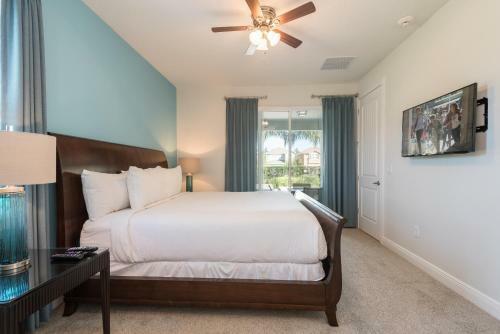 Villa Splendid Home With Loft Area & Private Pool Near Disney - 7619b