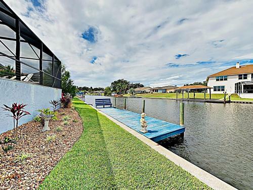 Waterfront Home With Stunning Views, Pool, Boat Dock Home