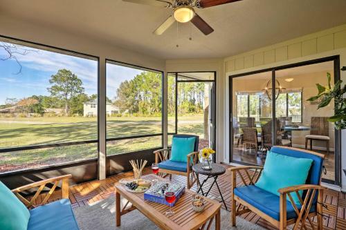 Coastal Pet-friendly Oasis On Pine Lakes Golf