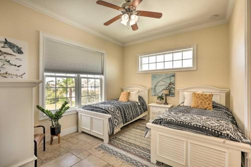 Spacious Palm Coast Oasis - Steps To Beach!