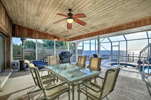 Stunning Bayfront Retreat With Pool, Spa And Dock