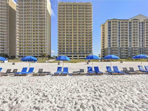 Apartamento Twin Palms 1805, Beach Chairs, 2 Bedrooms, Beachfront, Pool Access, Spa, Sleeps 6