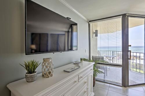 Apartamento Bright Pcb Condo With Gulf Views And Beach Access