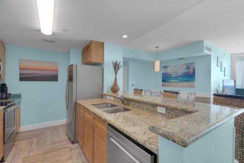 Aqua 1711 - 2b/2 Bath Gulf Front! - Renovated 2018!