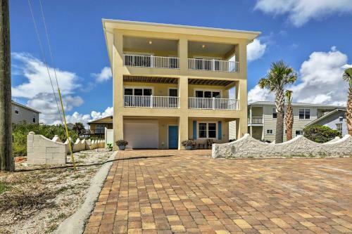 Breezy St Augustine House With Direct Beach Access!