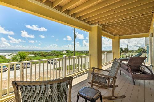 Breezy St Augustine House With Direct Beach Access!