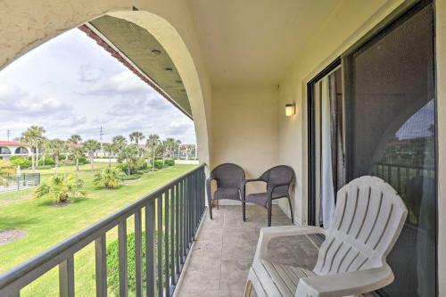 Apartamento Sun-filled St Augustine Home Steps To Beach!