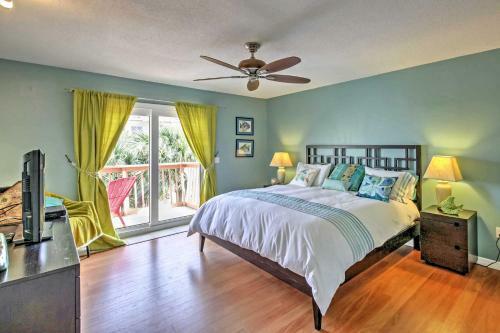 Bright St Augustine Home - Walk To Crescent Beach