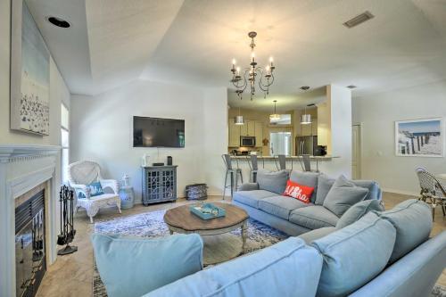 St Augustine Home With Pool, Walk To Beach!