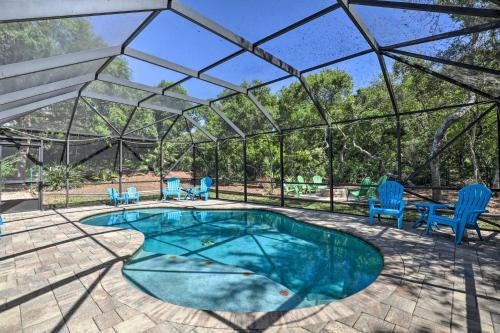 St Augustine Home With Pool, Walk To Beach!